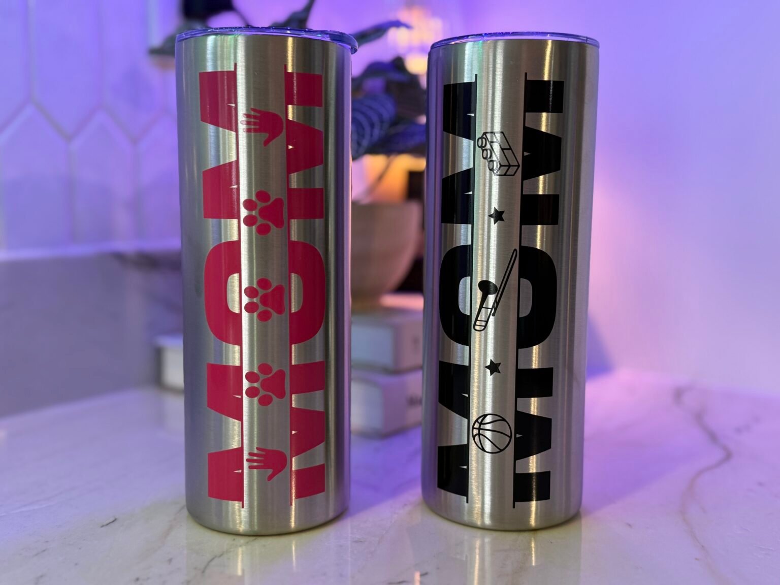 mom tumblers